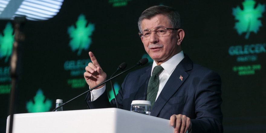 Davutoğlu: Bir grup, AK Parti ve Erdoğan'ı esir aldı