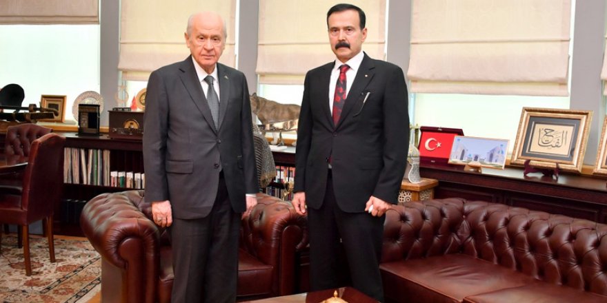 Suç örgütü liderliğinden hapis yatan Kürşat Yılmaz'dan Bahçeli'ye ziyaret