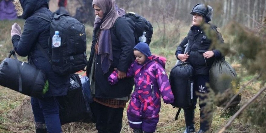 Polonya-Belarus sınırında göçmenler sıkıştırıldı