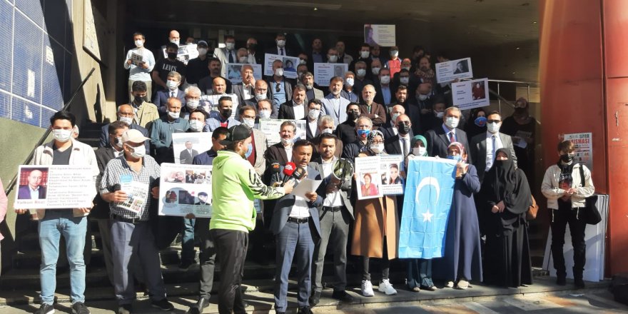 Çin’in zulümleri Kahramanmaraş’ta protesto edildi