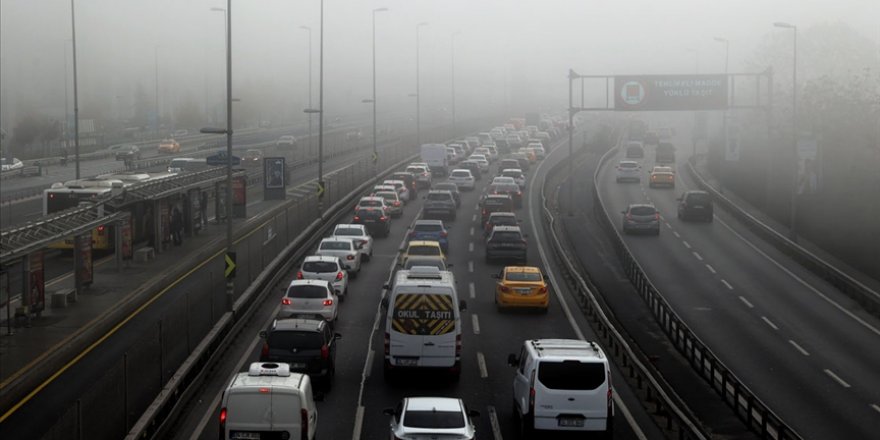 İstanbul'daki hava kirliliği geçen yıla göre yüzde 5 arttı