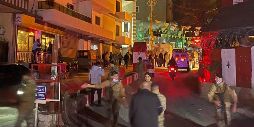 Lübnan basını: Filistin mülteci kampındaki patlamada ölü ve yaralılar var
