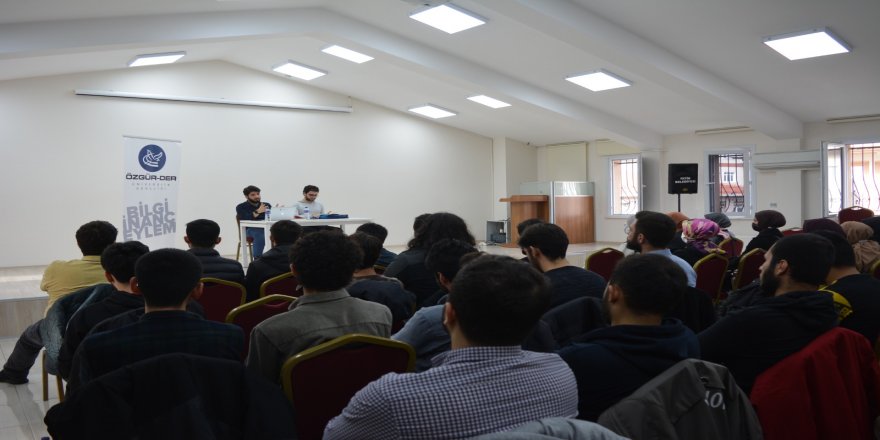Özgür-Der Üniversite Gençliği ‘Dini Anlama Kılavuzu’ kitabını değerlendirildi