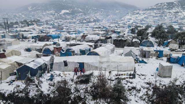 BM: 1000 çadır kar yağışıyla çöktü, 250 bin Suriyeli soğuktan etkilendi