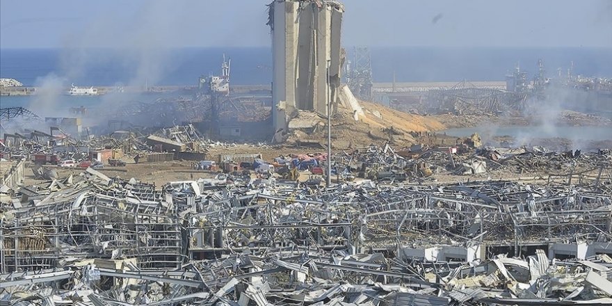 Lübnan'da Beyrut Limanı patlamasındaki mağdurların yakınları gösteri düzenledi
