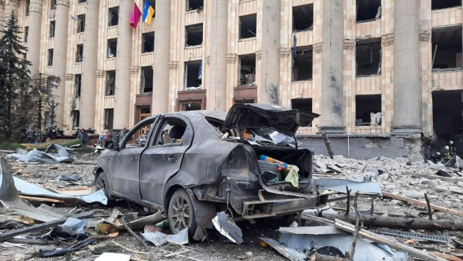 Rusya Suriye’deki katliamlara sessiz kalan dünyadan cesaret alarak Ukrayna’da sivilleri katlediyor