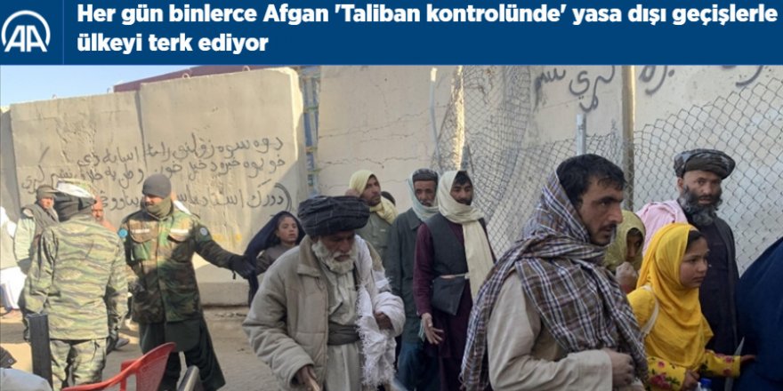 AA, Taliban aleyhtarı iftira kampanyasına alet olmak zorunda mı?