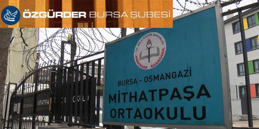 Bursa Özgür-Der'den müdür Akın'a destek açıklaması