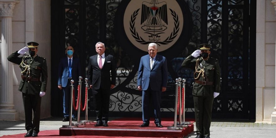 Ürdün Kralı 2. Abdullah 5 yıl sonra ilk kez Ramallah'ta