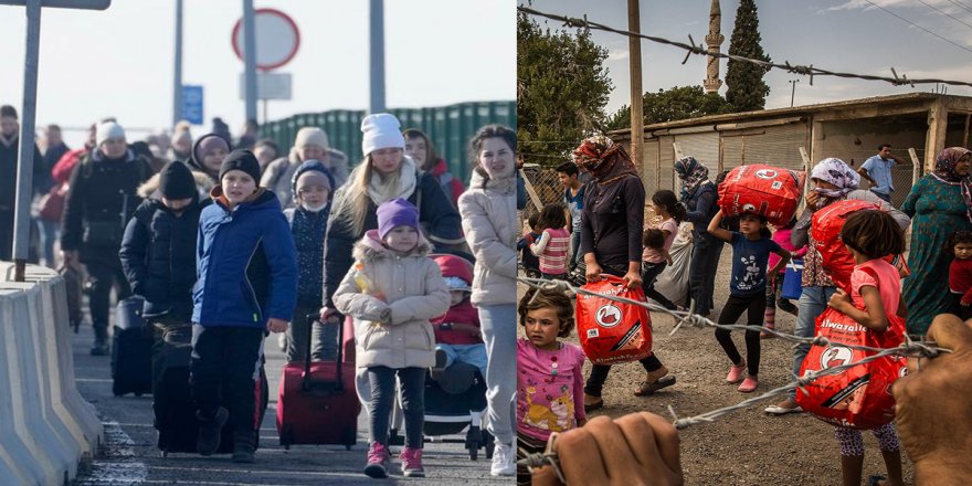 Ukraynalılar üzerinden Suriyelileri hedef gösteren vicdansızlar okusun!