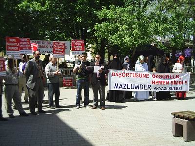 Akyazı'da 63. Başörtüsü Eylemi