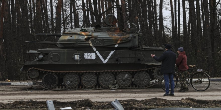 Ukrayna: Rus ordusu 19 bin 300 asker, 152 uçak, 137 helikopter ve 722 tankını kaybetti