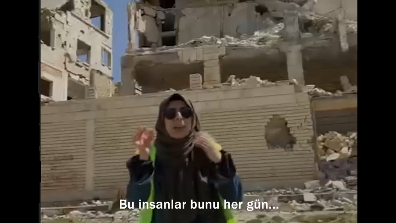 Fetih Vakfı ve Human Movie Team ekibi İdlib'de bombardımana şahit oldu
