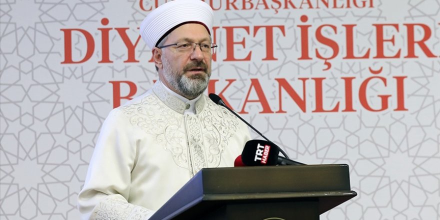 Ali Erbaş'tan Siyonist İsrail güçlerinin Mescid-i Aksa'ya baskınına tepki