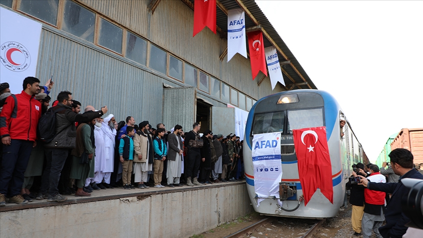 4'üncü "İyilik Treni" Afganistan'a ulaştı