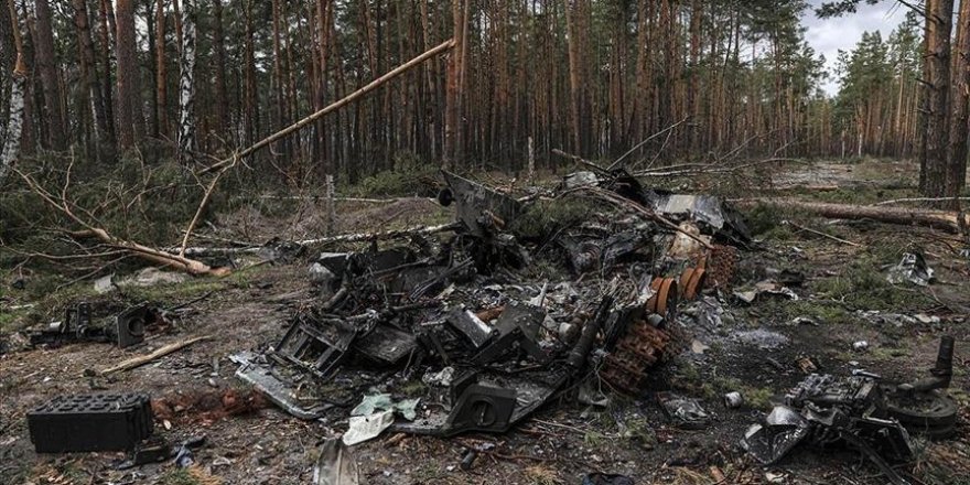 Ukrayna: Rus ordusu 22 bin 400 asker, 185 uçak, 155 helikopter ve 939 tankını kaybetti