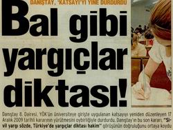 Bal Gibi Yargıçlar Diktası