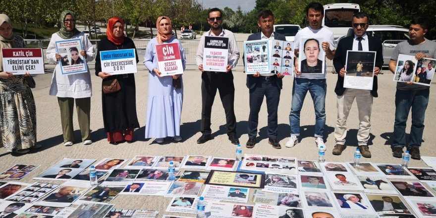 Ankara Özgür-Der’den Doğu Türkistanlı Müslümanların eylemine destek