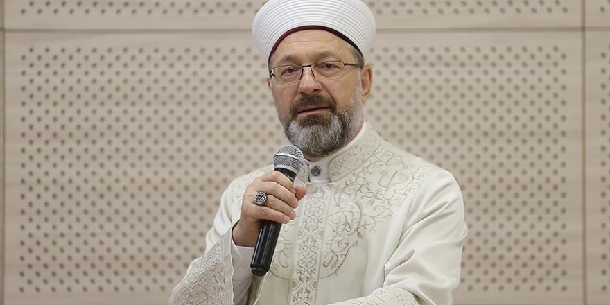 Erbaş'tan Hindistan'da Hz. Muhammed'e yönelik hakarete tepki