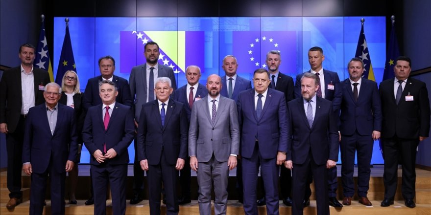 Bosna Hersek liderleri Brüksel'de siyasi uzlaşıya vardı