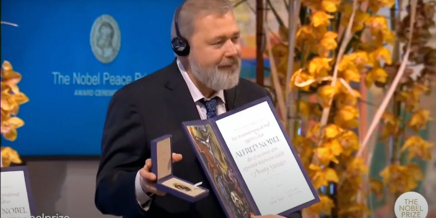 Rus gazeteci Muratov, Nobel Barış Ödülü madalyasını Ukraynalılar için sattı