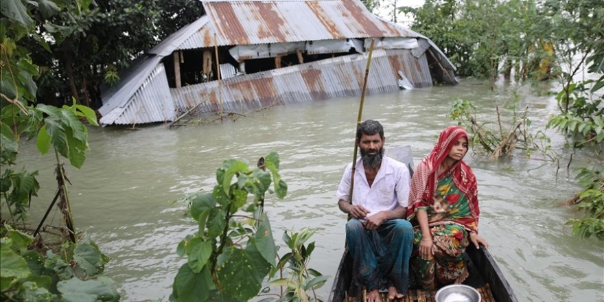 Bangladeş'in kuzeydoğusundaki sellerde 3 milyon kişi yerinden oldu
