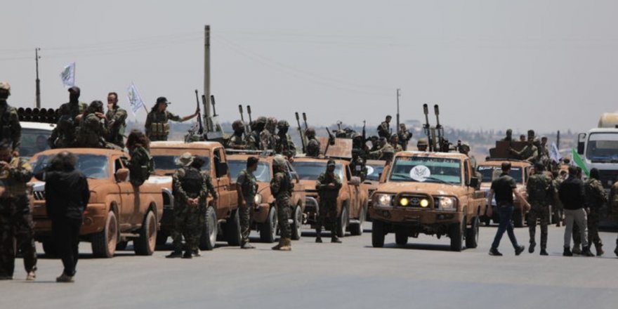 SMO, YPG/PKK işgalindeki Tel Rıfat cephe hattına takviye gönderdi