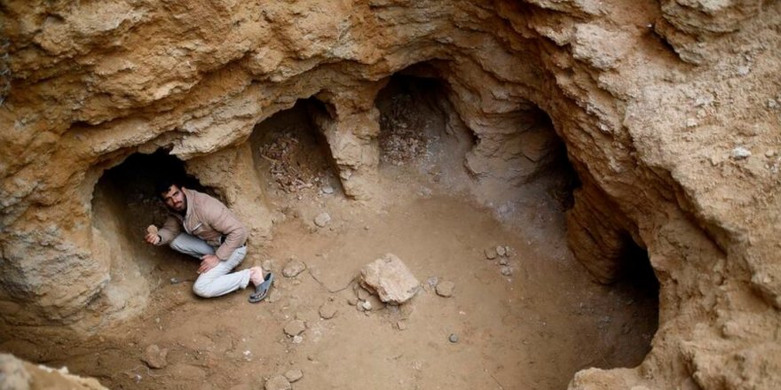 Gazze'nin kuzeyinde 2 bin yıllık Roma mezarlığı bulundu