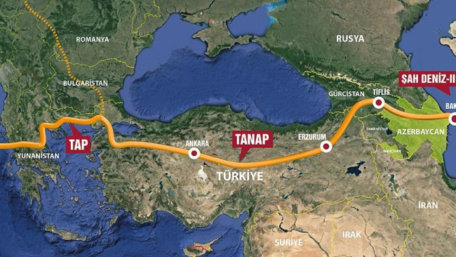 TANAP için kilit ülke: Türkiye