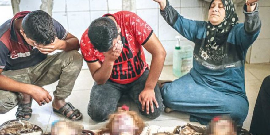 Savunmasız çocukları katlettiler!