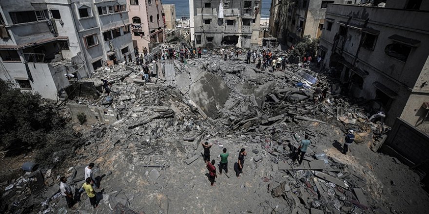 Siyonist İsrail'in Gazze'ye saldırılarında hayatını kaybeden Filistinlilerin sayısı 15'e yükseldi