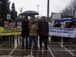 Sakarya'da Danıştay Protesto Edildi