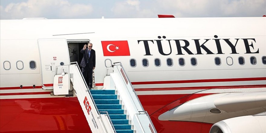 Cumhurbaşkanı Erdoğan, Ukrayna'ya gitti
