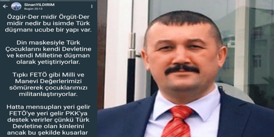 MEB bu kafadaki birinin imam hatip okulunda idarecilik yapmasına nasıl izin veriyor?