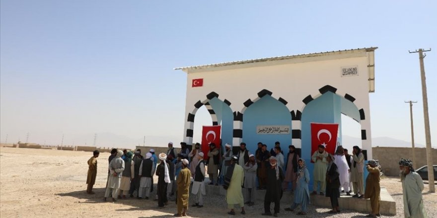 TDV, Afganistan'da 5 su kuyusu ve çeşme açtı