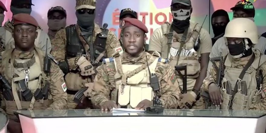 Burkina Faso'da askeri darbe