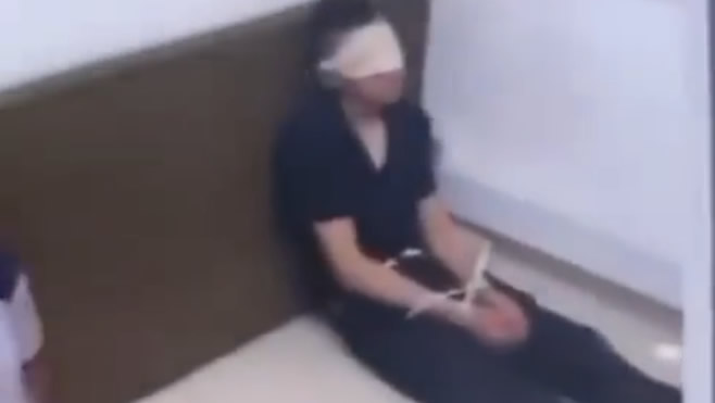 Siyonistler çocukların gözaltındaki görüntülerini ''satılık'' diye paylaştı!