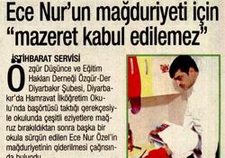 Ece Nur'un Mağduriyeti İçin "Mazeret Kabul Edilemez"