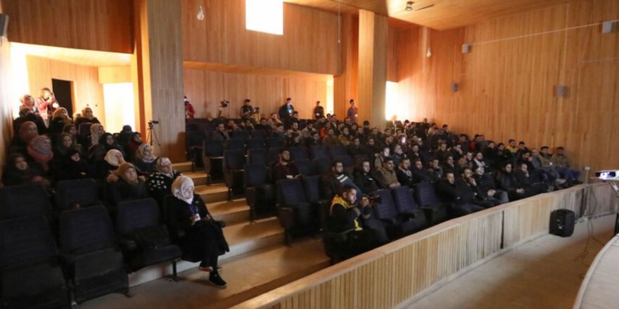 HTŞ’nin kontrolündeki İdlib’de sinema salonu açıldı