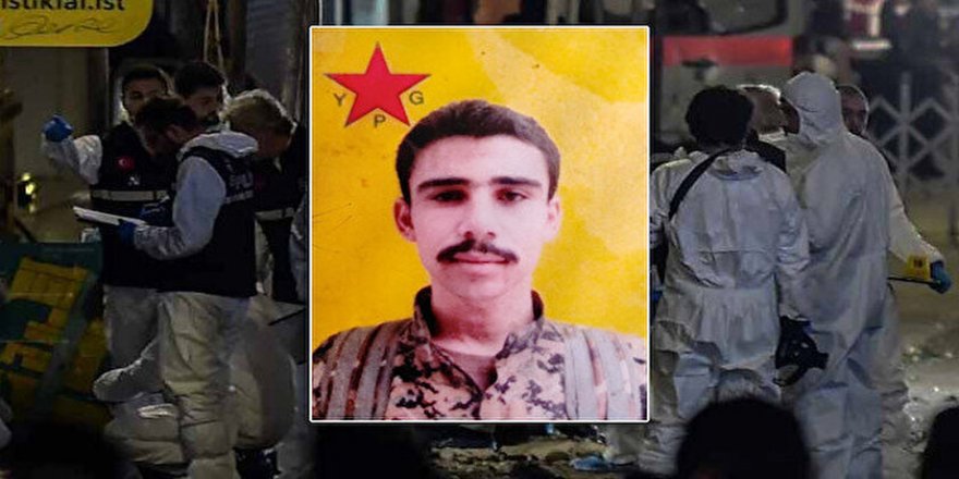 İstiklal patlamasının kilit isminin YPG'nin sembolü önünde fotoğrafı ortaya çıktı