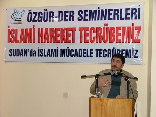 “Sudan’da İslami Mücadele Tecrübemiz” Semineri
