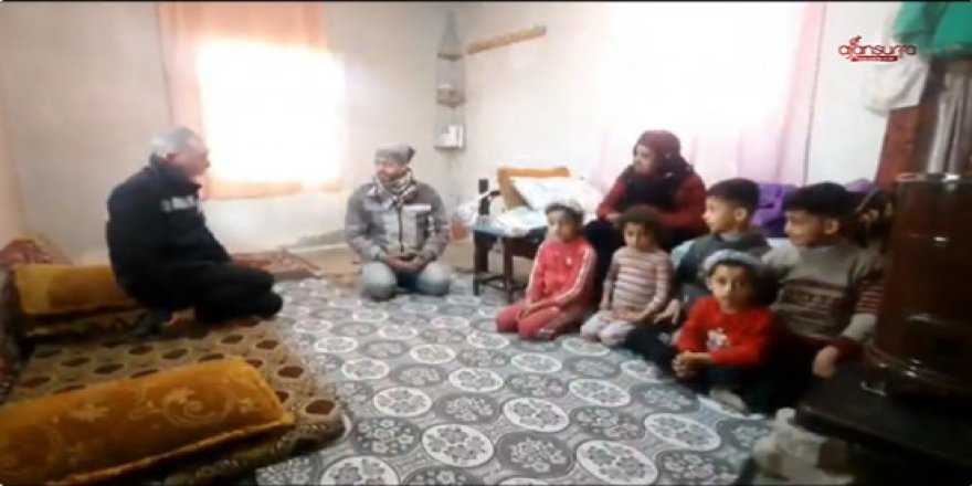 Suriyeli aile 80 yaşındaki kimsesiz kadına sahip çıktı