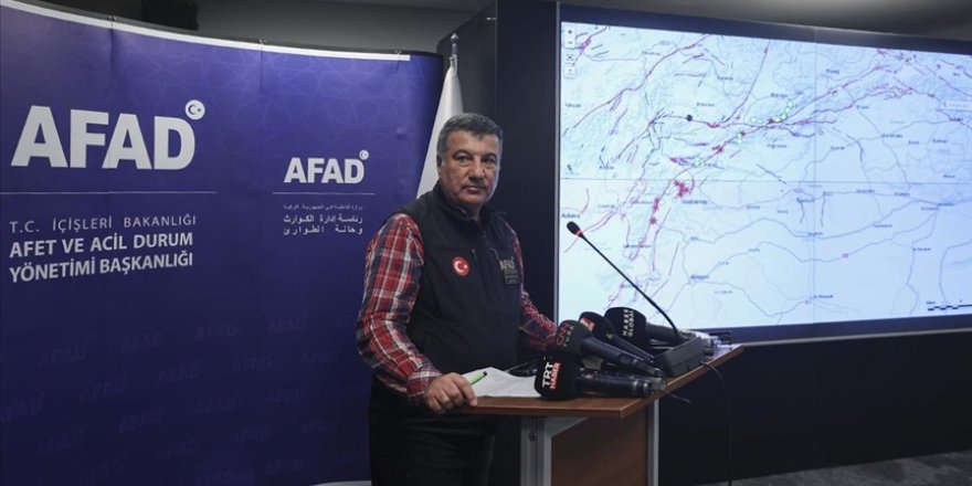 AFAD: Şu anki tablo Elazığ depreminde kırılmayan kesimin kırıldığını gösteriyor