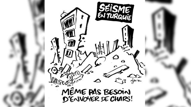 Charlie Hebdo'nun iğrenç deprem karikatürüne tepkiler devam ediyor