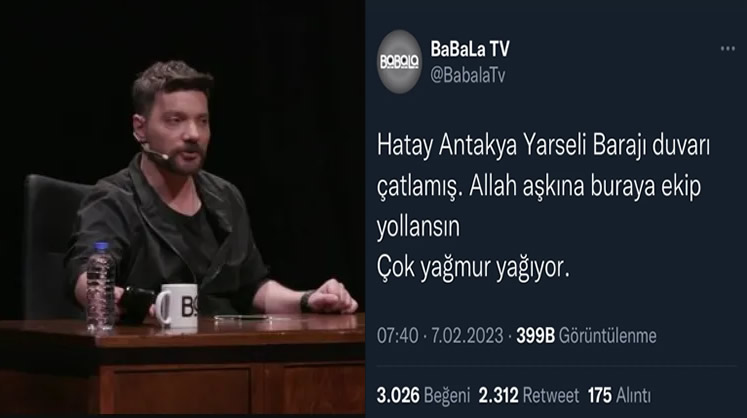 Patlayan baraj değil, Oğuzhan Uğur’un yalanı