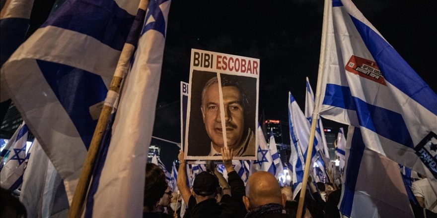 Binlerce Yahudi 8 haftadır Netanyahu hükümetini protesto ediyor