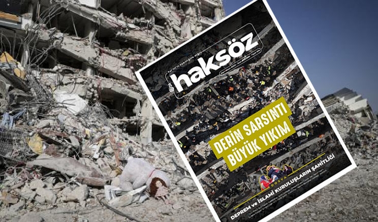 Haksöz dergisinden deprem özel sayısı