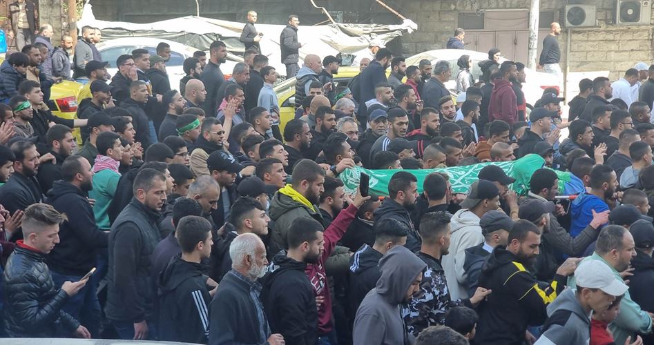 Abbas'ın güvenlik görevlileri Harveşe'nin cenaze törenine saldırdı