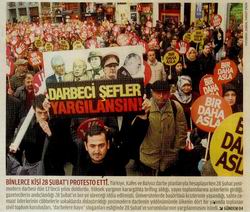 Binlerce Kişi 28 Şubat'ı Protesto Etti