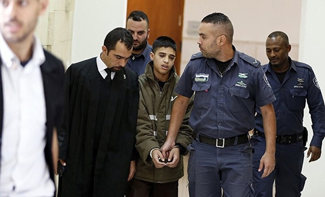 İşgal devleti İsrail 13 yaşında esir aldığı Ahmed’in hücre cezasını uzattı